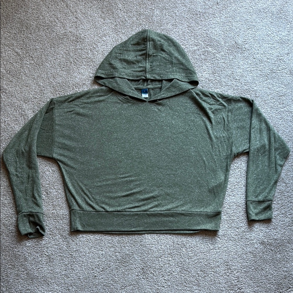 Old navy super soft cropped hoodie